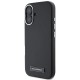 Karl Lagerfeld FW Metal Plate MagSafe iPhone 16 Plus Case - Black