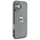 Karl Lagerfeld IML Metal Karl Head MagSafe iPhone 16 Case - Black
