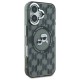 Karl Lagerfeld IML Monogram Karl & Choupette Head MagSafe iPhone 16 Case - Black