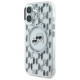 Karl Lagerfeld IML Monogram Karl & Choupette Head MagSafe iPhone 16 Case - Clear