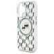 Karl Lagerfeld IML Monogram Karl & Choupette Head MagSafe iPhone 16 Case - Clear