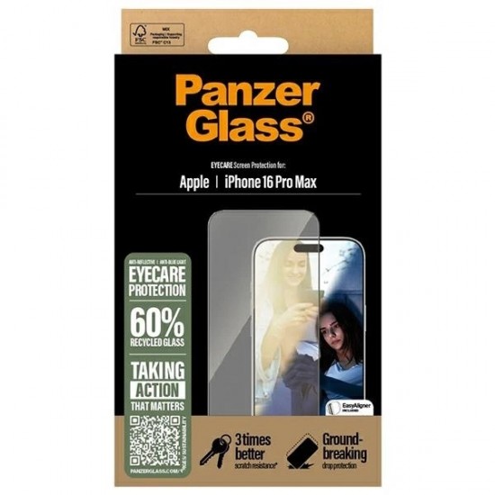 PanzerGlass EyeCare Screen Protector iPhone 16 Pro Max 6.9