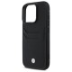 BMW Sign Leather Cardslot Case for iPhone 16 Pro Max - Black