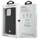 BMW Sign Leather Cardslot Case for iPhone 16 Pro Max - Black