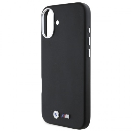 BMW M Smooth Full Wrapped Metal MagSafe case for iPhone 16 - black