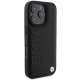 BMW Leather Hot Stamp MagSafe iPhone 16 Pro Max Case - Black