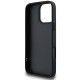 DKNY Quilted Stack Logo iPhone 16 Pro Case - Black