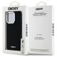 DKNY Plain Logo MagSafe iPhone 15 Pro Case - Black