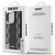 DKNY Checkered Pattern Magsafe iPhone 16 Pro Case - Black