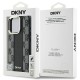 DKNY Checkered Pattern Magsafe iPhone 16 Pro Max Case - Black