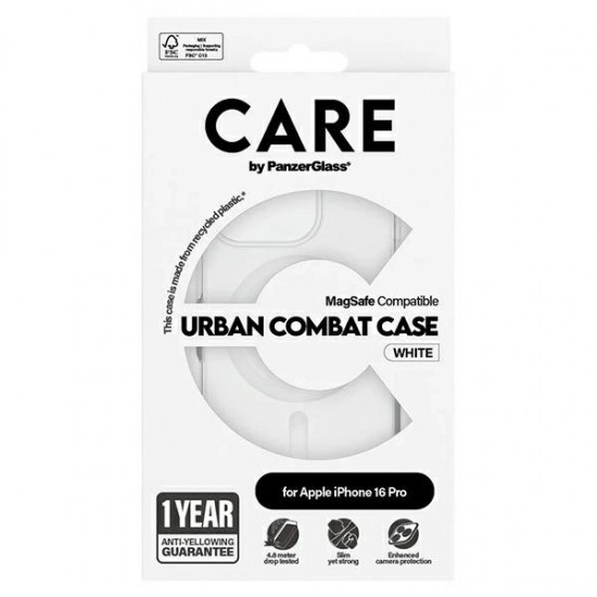 CARE by PanzerGlass Flagship Case iPhone 16 Pro 6.3