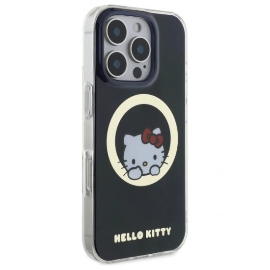 Hello Kitty IML Sweet Kitty Magsafe Case for iPhone 16 Pro Max - Black
