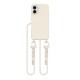 Tech-Protect MagNecklace MagSafe Case with Lanyard for iPhone 16 - Beige
