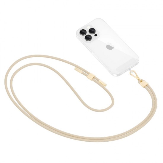 Tech-Protect C2S Rope Crossbody Strap Leash - Beige