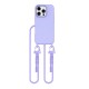 Tech-Protect MagNecklace MagSafe Case with Lanyard for iPhone 16 Pro Max - Purple