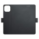 3mk Wallet Case for iPhone 15 - Black