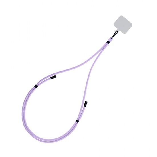 Smartphone Lanyard 3mk EasyClip - Purple