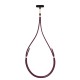 Smartphone lanyard 3mk EasyClip Elite - burgundy
