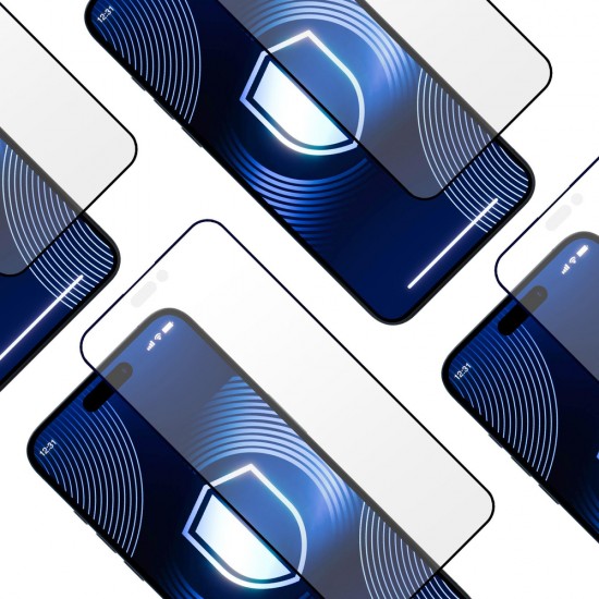 Tempered glass 3mk HardGlass Matt Max for iPhone 16 Pro