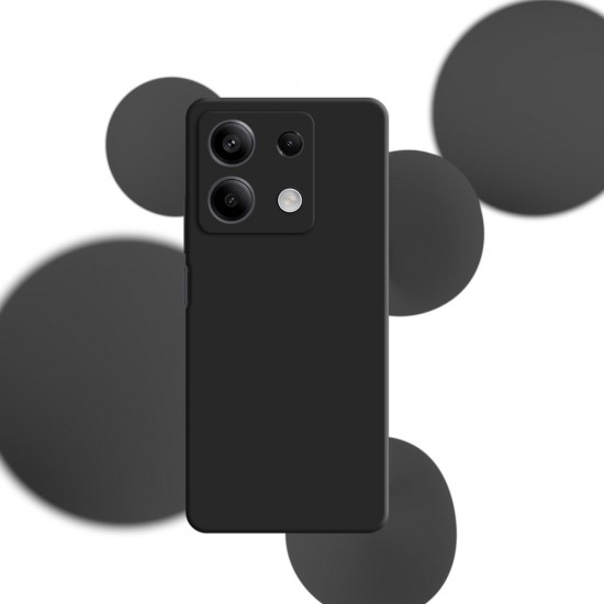 3mk Silicone Case for Xiaomi Redmi Note 13 5G - black