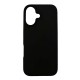 3mk Silicone Case for iPhone 16 Plus - Black