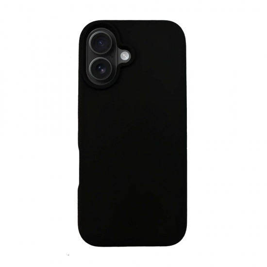 3mk Silicone Case for iPhone 16 Plus - Black