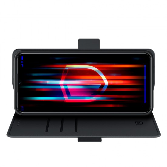 3mk Wallet Case with Flip for Realme C35 - Black