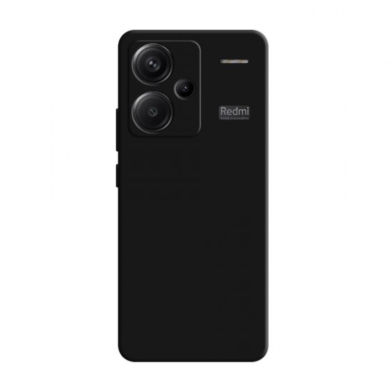 3mk Silicone Case for Xiaomi Redmi Note 13 Pro+ - Black