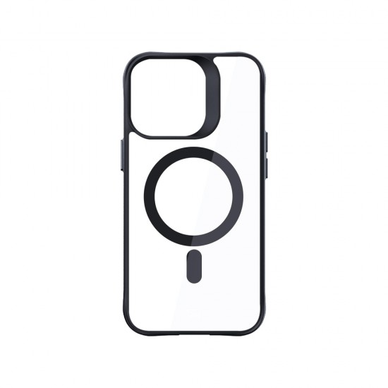 3mk Satin Armor MagCase with MagSafe iPhone 16 Pro Max - Clear with Black Frame