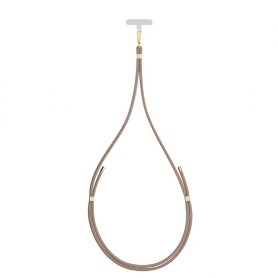Smartphone Lanyard 3mk EasyClip Elite - Beige