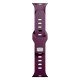 3mk Silicone Watch Strap for Apple Watch 42 / 44 / 45 / 49 mm - Burgundy