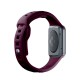 3mk Silicone Watch Strap for Apple Watch 42 / 44 / 45 / 49 mm - Burgundy