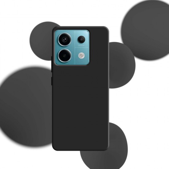 3mk Silicone Case for Xiaomi Redmi Note 13 Pro 5G - Black