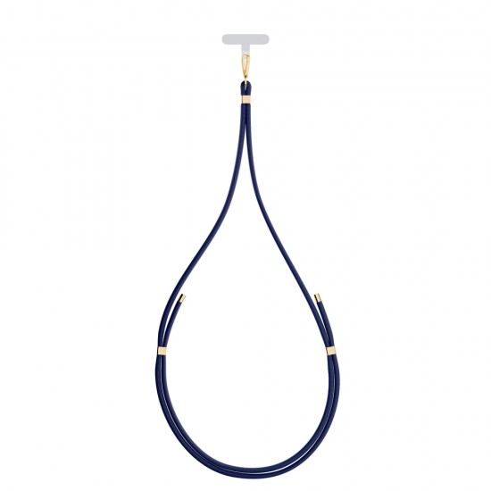 Smartphone lanyard 3mk EasyClip Elite - blue