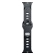 3mk Silicone Watch Strap for Apple Watch 42 / 44 / 45 / 49 mm - black