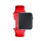 3mk Silicone Watch Strap for Apple Watch 42 / 44 / 45 / 49 mm - red