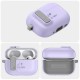 Tech-Protect Slim Hook Case with Carabiner for Apple AirPods Pro 1 / 2 - Purple