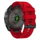 Tech-Protect Silicone Line Strap for Garmin Fenix 5X / 5X Plus / 6X / 6X Pro / 7X / 8 (51 mm) - Red