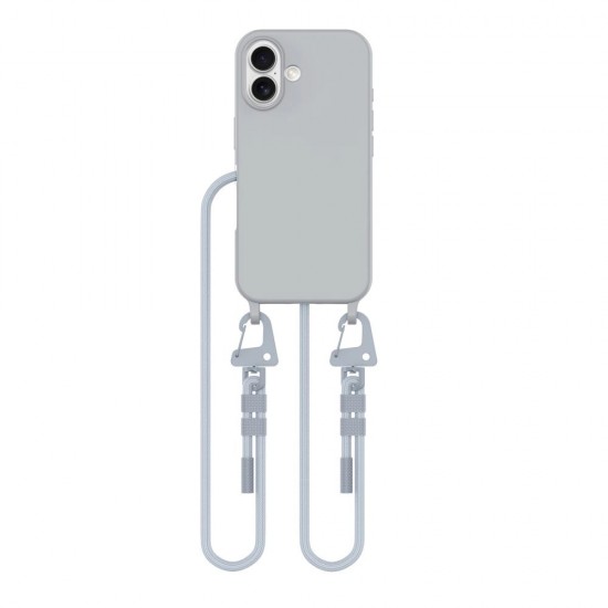 Tech-Protect MagNecklace MagSafe iPhone 16 Case - Gray