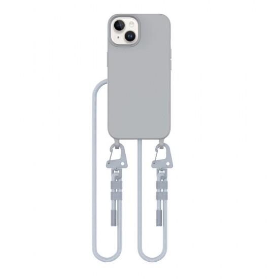 Tech-Protect MagNecklace MagSafe iPhone 15 Case - Gray