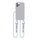 Tech-Protect MagNecklace MagSafe Case for iPhone 12 / 12 Pro - Gray