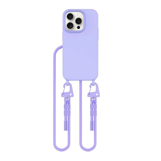Tech-Protect MagNecklace MagSafe iPhone 15 Pro Case - Lavender
