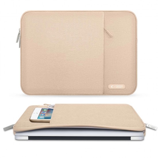 Tech-Protect Sleevy Laptop case 15-16 - beige