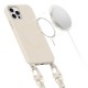 Tech-Protect MagNecklace MagSafe Case for iPhone 12 / 12 Pro - Beige