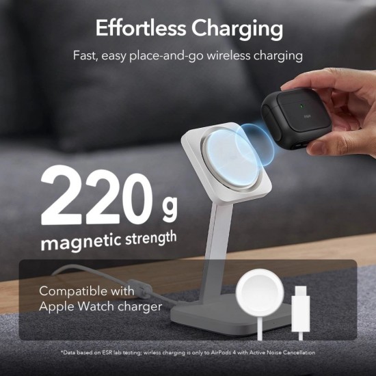 ESR Orbit Halolock MagSafe case for Apple AirPods 4 - black