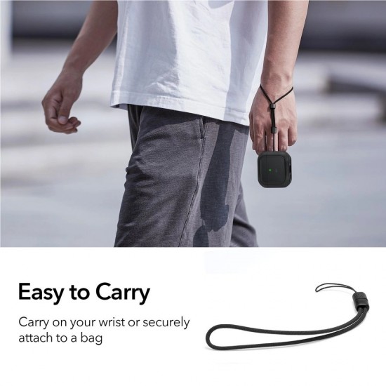 ESR Orbit Halolock MagSafe case for Apple AirPods 4 - black