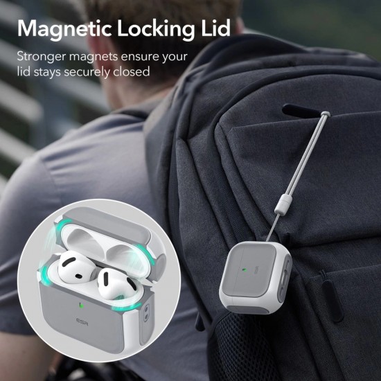 ESR Orbit Halolock MagSafe case for Apple AirPods 4 - white