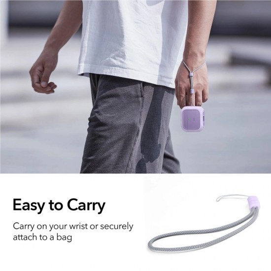 ESR Orbit Halolock MagSafe case for Apple AirPods 4 - purple