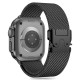 Tech-Protect Milano Strap for Apple Watch 6 / 7 / 8 / 9 / 10 / SE / Ultra 1 / 2 (44 / 45 / 46 / 49 MM) - Black