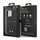 BMW Silicone Pattern iPhone 15 Pro Case - Black